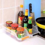 Primelife Fridge Storage Basket Fridge Storage Rack Plastic Fridge Space Saver Food Organizer Tray Set of 4 Pcs Honest…