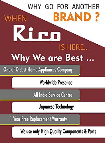 Rico Unbreakable Water Purifier | Non Electric | 1 Year Free Replacement Warranty | Japanese Purification Mineral…