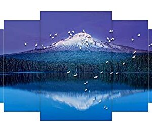 SAF-Set-of-5-Nature-scenery-UV-Textured-Home-Decorative-Gift-Item-large-Panel-Painting-42-Inch-X-18-Inch-SANFPNL31143-0