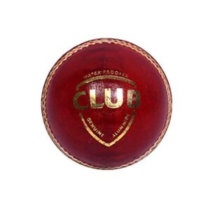 SG Club Cricket Ball Leather(Red) Standard Size