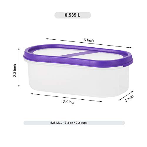 SIMPARTE 360° BPA-Free Modular Design Air Tight Kitchen Storage Container Set for Rice| Dal | Atta | Flour | Cereals…