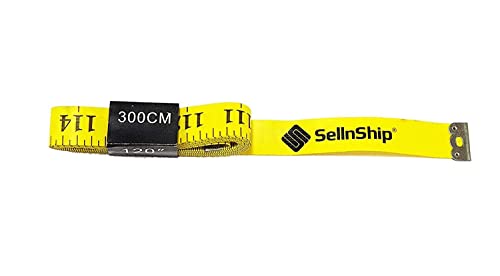 Buy SellnShip Flexible Fiberglass Tailor Inch Tape Measure for