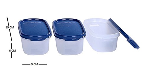 Signoraware 500ml Modular Storage Container with Lid | Food Grade Bpa-Free Plastic Jar Boxes | Freezer Microwave Safe…