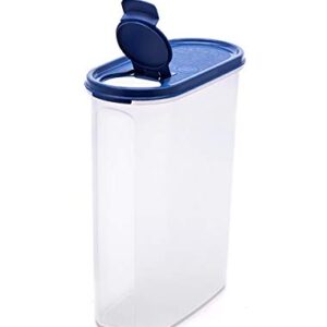 Signoraware Modular Plastic Cereal Dispenser, 2.3 litres, Blue