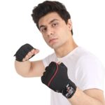 StarX GG-LN-700 Neoprene and Lycra Gym / Exercise_and_Fitness Gloves, Black