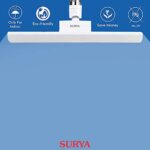 Surya Angular T-Bulb 10 Watt B22 Base (Blue, Pack of 1), Regular (Surya-Blue-Tbulb-10w-pk1)