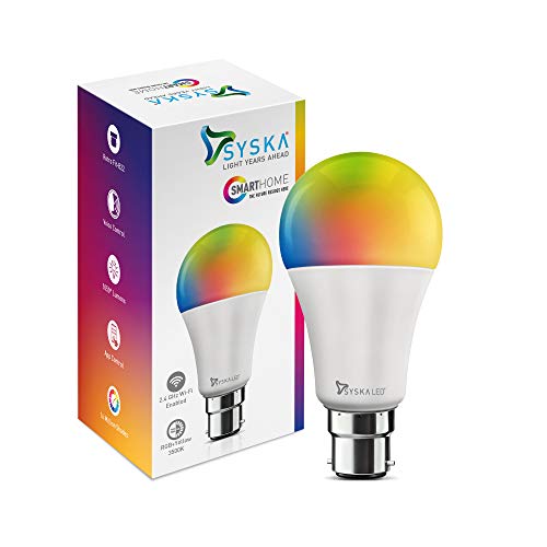 SYSKA Smart Bulb, 2 Years Warranty