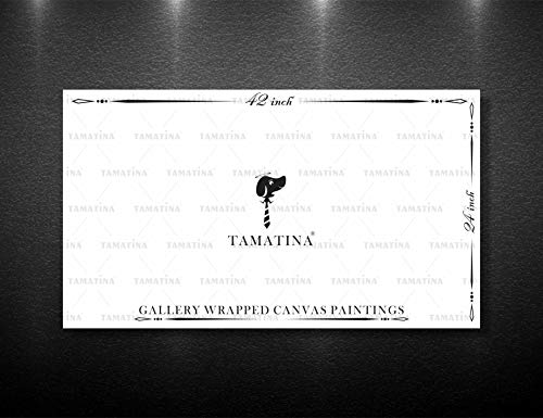 Tamatina Canvas Painting Gallery Wrapped Frame Painting (Multicolor 42 X 24 Inches)