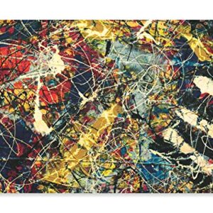 Tamatina-Jackson-Pollock-Art-Canvas-Paintings-Number-17A-Modern-Abstract-Art-Dripped-Art-Paintings-for-Home-decorSize-36X27-Inchesk263-0