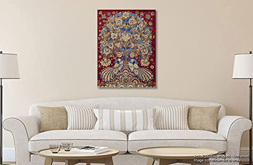 Tamatina Kalamkari Art Canvas Paintings | Celebration II| Traditional Art Paintings for Living Room | Contemporary…