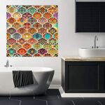 Tamatina Wall Stickers | Wall Mosaic | Wall Tiles | Self Adhesive | Cleanable | Water Resistance | Wall Sticker for…