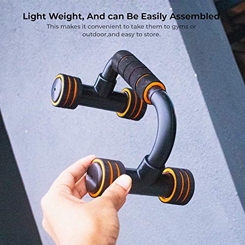 Unifit Foam Dips/Push Up Bar Stand for Gym & Home Exercise, Dips/Push Up Stand For Men & WomenUseful in Chest & Arm…