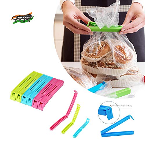 6pcs Sealing Clips, Reusable Bag Clips For Chips Snacks Food Storage Stay  Fresh, Convenient Sealing Accessories For Kitchen Cooking Backing  Restaurant