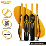 WILLAGE ® Plastic Cricket Bat (Full Size)
