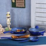 Wonderchef Royal Velvet Non-Stick Cookware 5 Piece Set | Fry Pan With Lid, Wok, Dosa Tawa, Mini Fry Pan | Induction…