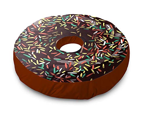 sleep nature's Donut/Doughnut Cushion/Pillow | Velvet Fabric|Birthday Gifts | Soft Toys | Suitable for Wheelchair, Car…