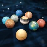 Ecanvas 9Pcs Soft Planet Bouncy Ball