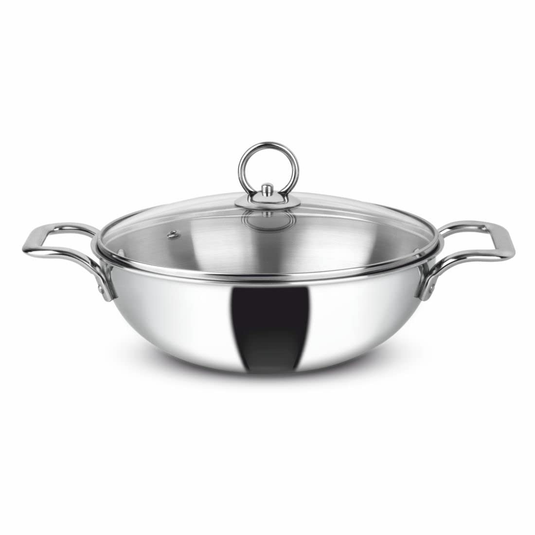 41RznsSZ0KL-3.jpg ORANGE TRIPLY DEEP KADHAI 280MM (4.5LTR) - Image 1