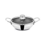 ORANGE TRIPLY HONEYCOMB DEEP KADHAI 260MM (3.5LTR)
