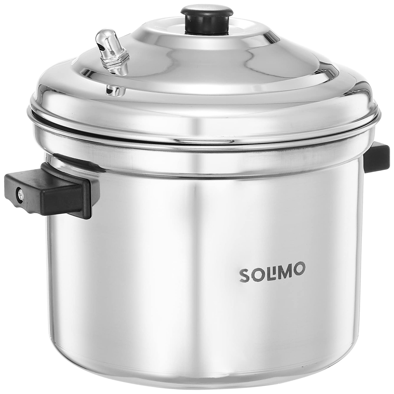 615hlu3pjAL.jpg Amazon Brand - Solimo Stainless Steel Idli Maker, Induction Base, 6 Plates - Image 1