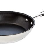 amazon basics Stainless Steel Induction Non Stick Frying Pan, 28 Cm, With Soft Touch Handle