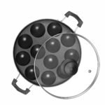 ORANGE GRILL APPAM 12 BOWL (GLASS LID)