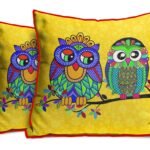 Sleep Nature's 5 piece velvet cushion set (15X15)