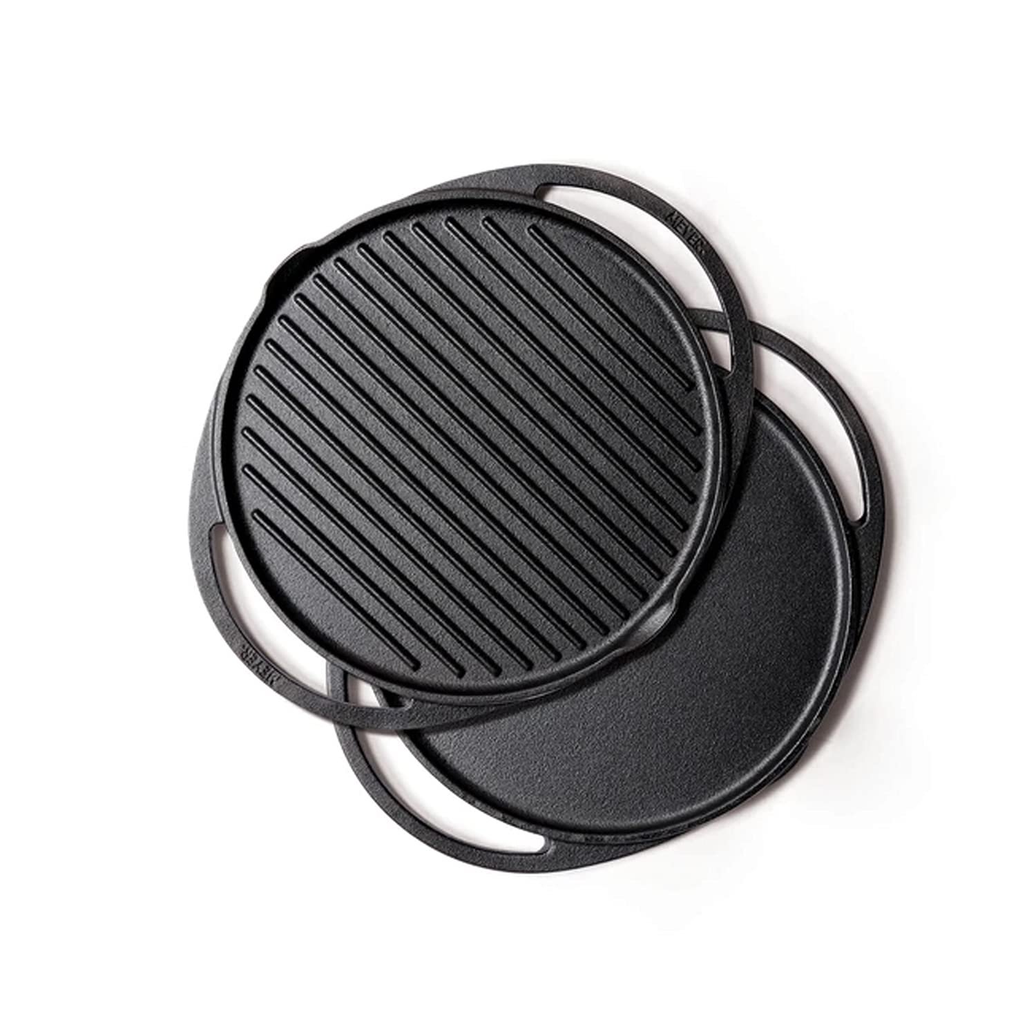 71QHczpr9tS.jpg 48134C GRILL & GRIDDLE CASTIRON 30CM MEYER - Image 1