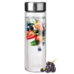 BOROSILICATE CRYSTA GLASS BOTTLE 1000ML TREO