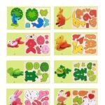 Vibgyor Vibes Early Age 3D Wood Jigsaw Puzzles In Animals Shapes (set of 3)