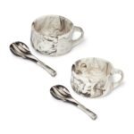 ROXX 7178 Noblesse 4 Pcs Soup Set