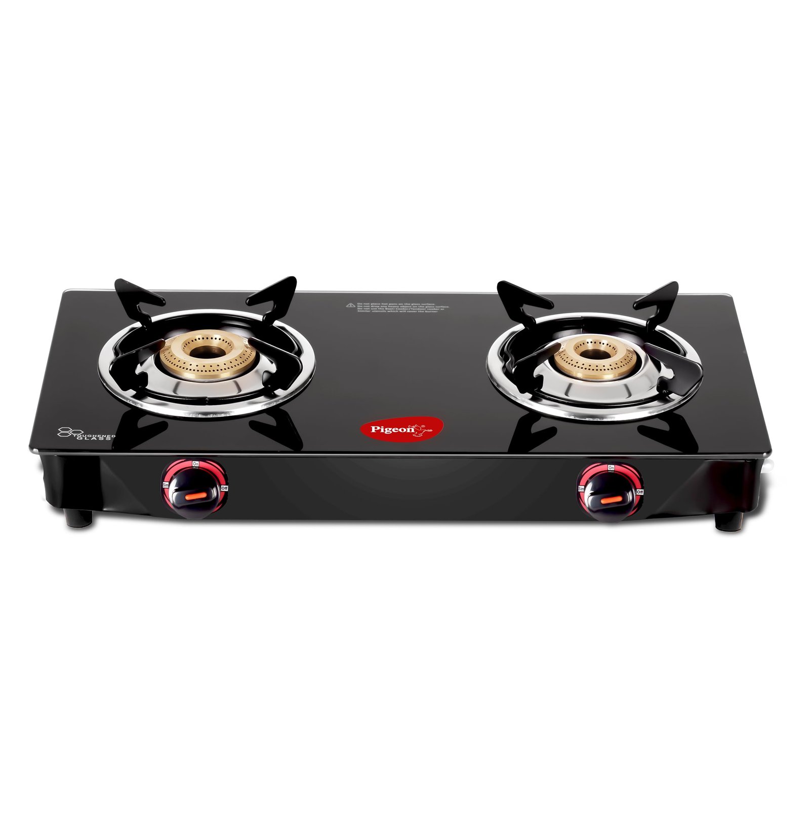 71Z3WWxEeqL.jpg Pigeon Aster Gas Stove 2 Burner - Image 1