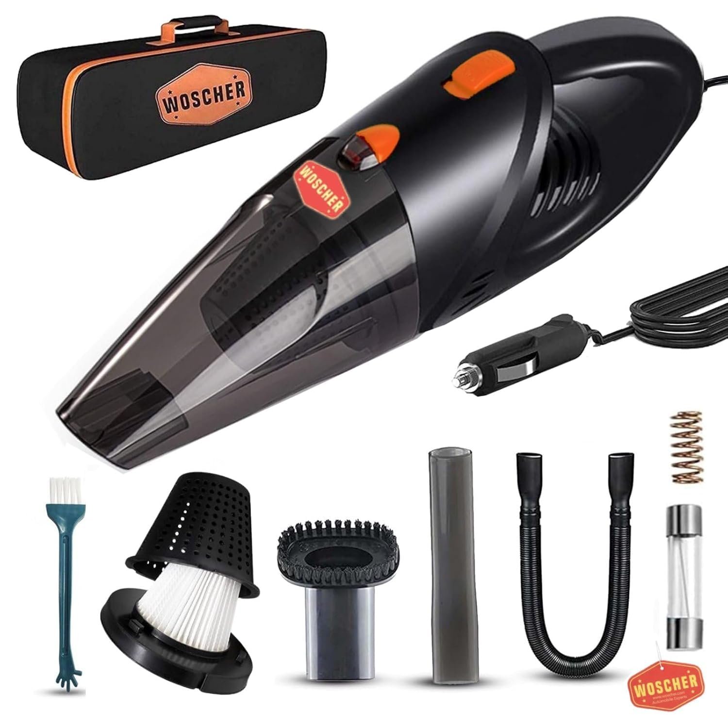 71op6mKBraL.jpg WOSCHER 2003 High Power Auto Car Vacuum Cleaner - Image 1