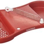 Amazon Brand - Solimo Plastic Cut & Wash Vegetable Cutter, 43 Cm, Silver