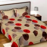 Printed GlacĂ© Cotton bedsheet