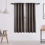 Solimo Blackout Window Curtain, 4X5, Set of 2