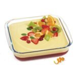 ASSR 0008 HIGH BOROSILICATE SQUARE DISH 17001PC W