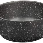 Amazon Brand - Solimo Die Cast Aluminium Non Stick 5 Layer Coating Casserole (20Cm, Black)
