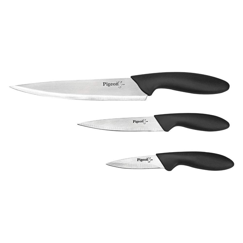 511pD3c3ZAL-2.jpg 12138 KITCHEN KNIFE 3PC SET BL PIGEON - Image 1