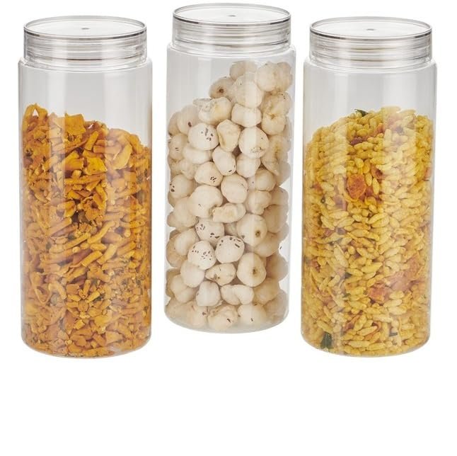 51AoPBErLL-1.jpg Steelo Homely Contianer 2000Ml 3Pcs Set - Image 1