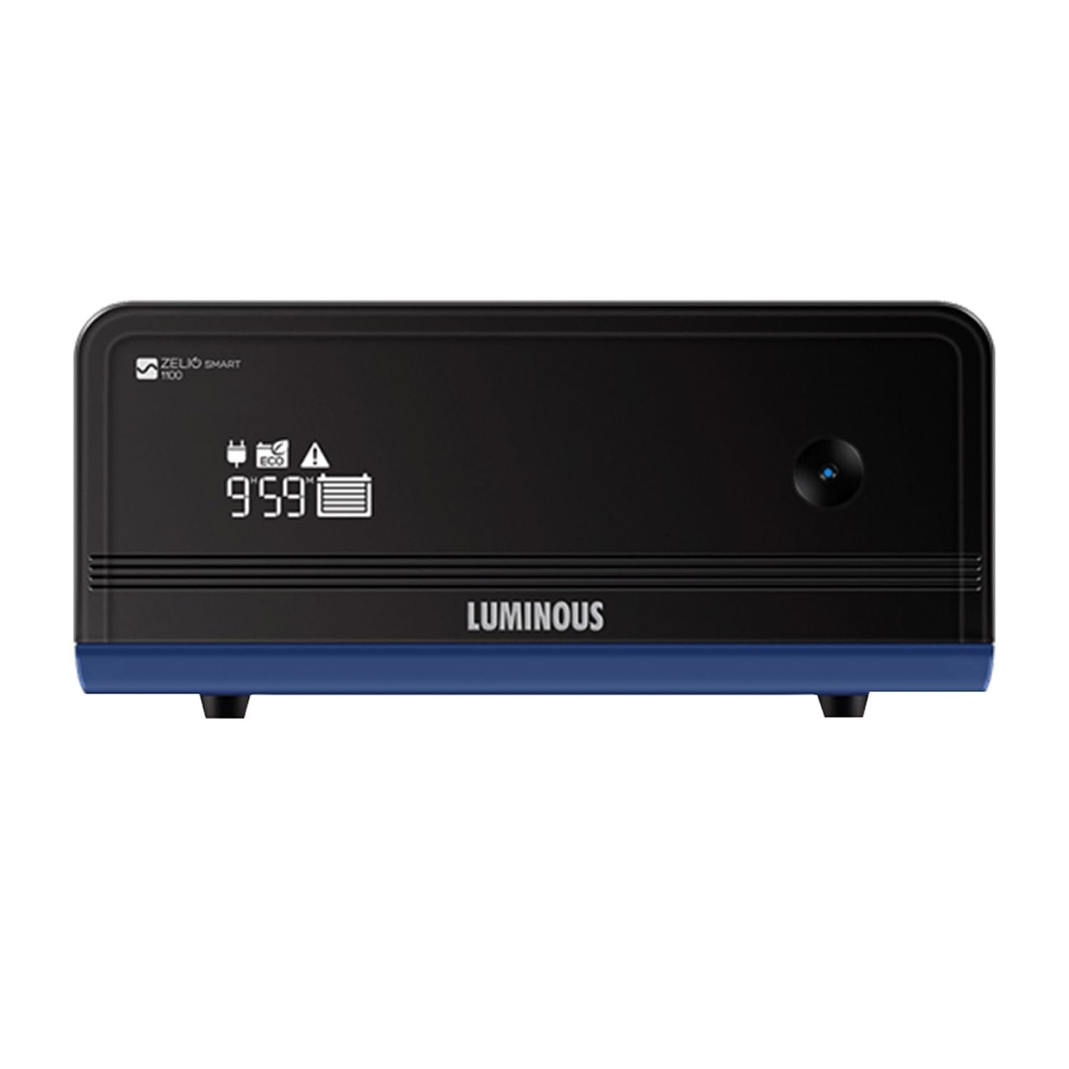 51P39iix81L-3.jpg Luminous Zelio+ 1100 Home Pure Sinewave Inverter UPS - Black - Image 1