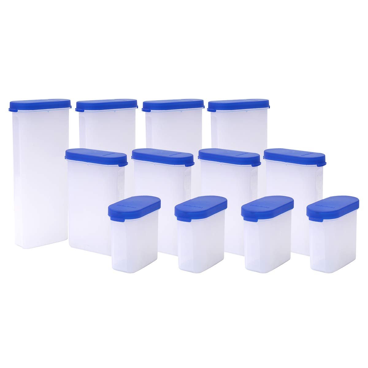 51QasXyuT4L-1.jpg Plastic Kitchen Container Set, 150ml, Set of 8- 4,4 - Image 1