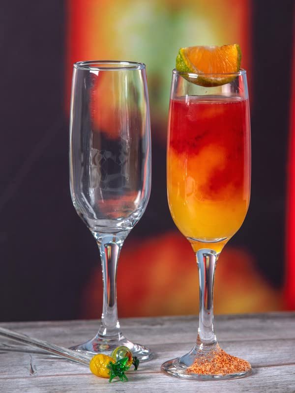 51br1H6XocL-1.jpg ROXX 2756 Splash Colour Stemglass 6Pcs Set - Image 1