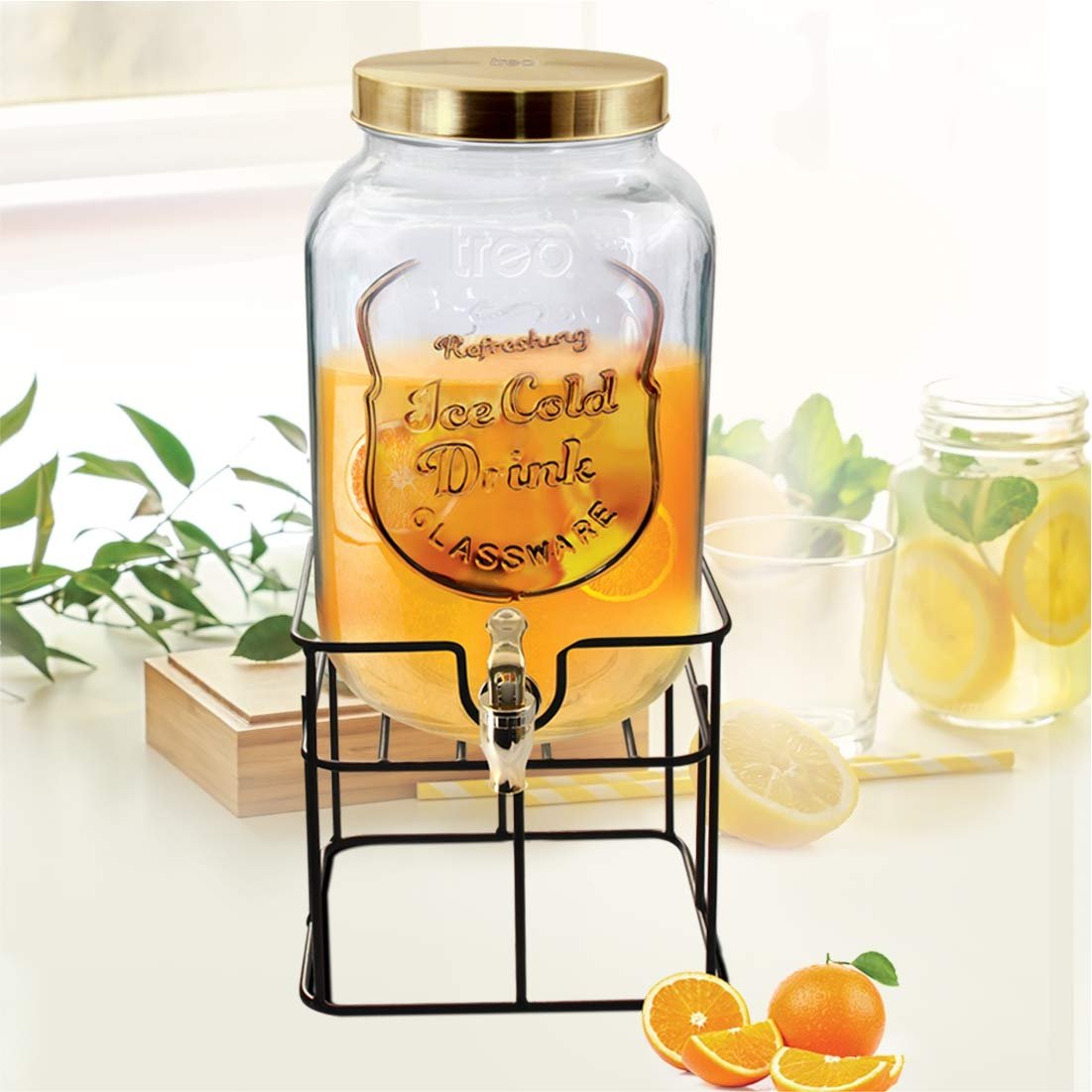 619r8zN1ouL-2.jpg CASK DISPENSING JAR 8000ML 1PC TREO - Image 1