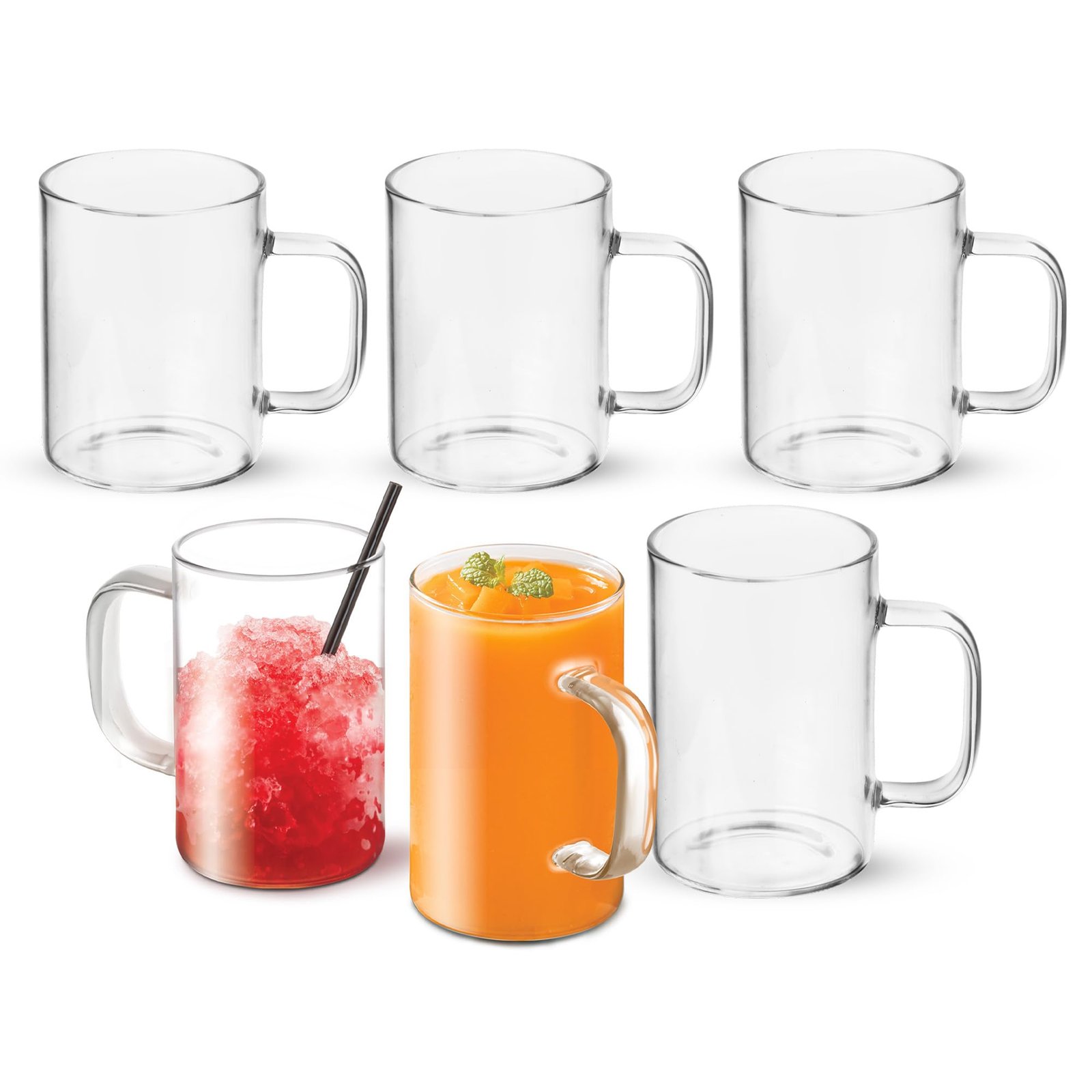61JLAbhvbGL-1.jpg ASSR 0048 VISTA BOROSILICATE MUG 270SET OF 2 PCS - Image 1