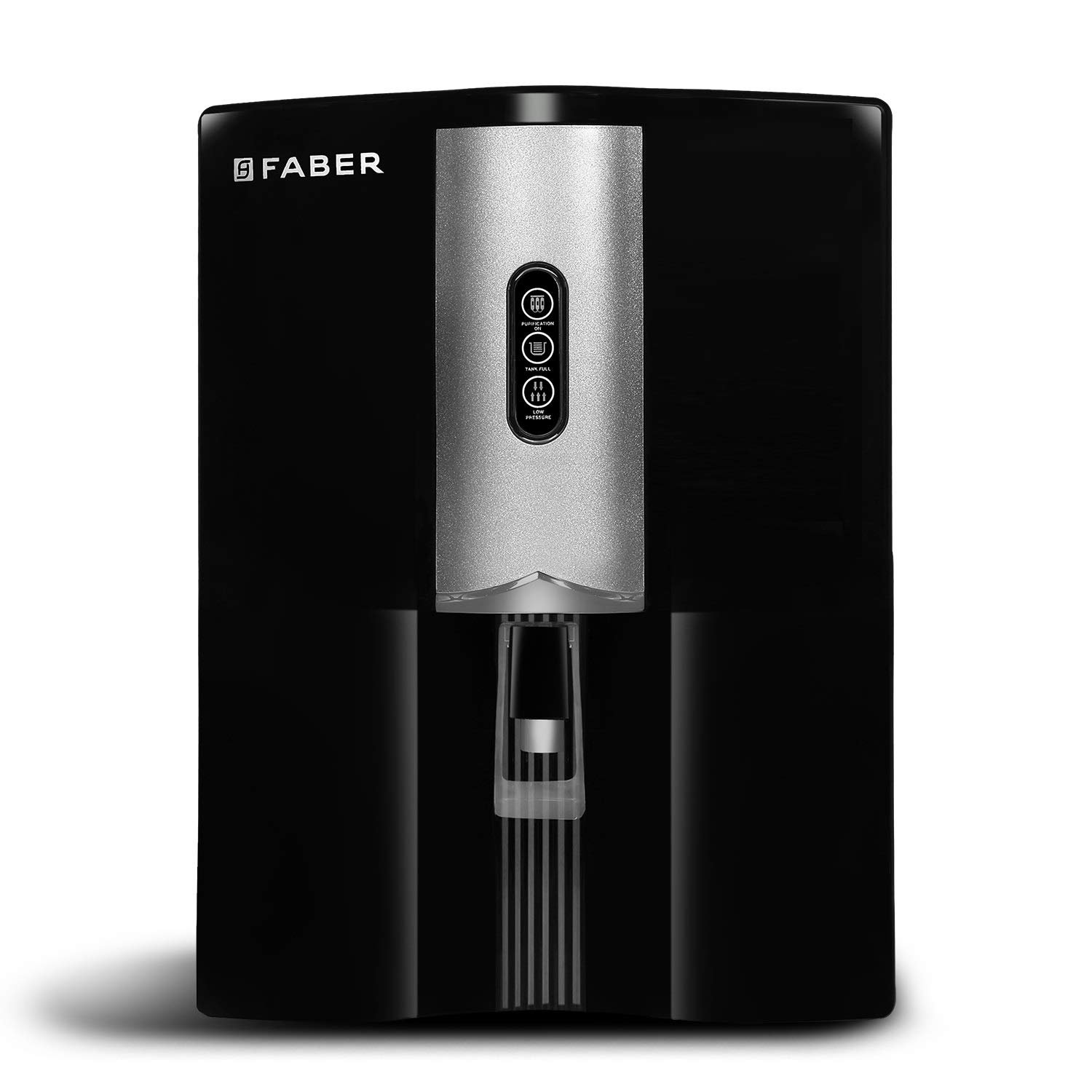 61SL12KqjvL-1.jpg Faber Galaxy Plus Ultraviolet, Reverse Osmosis Water Purifier 9L, 1 Piece - Image 1