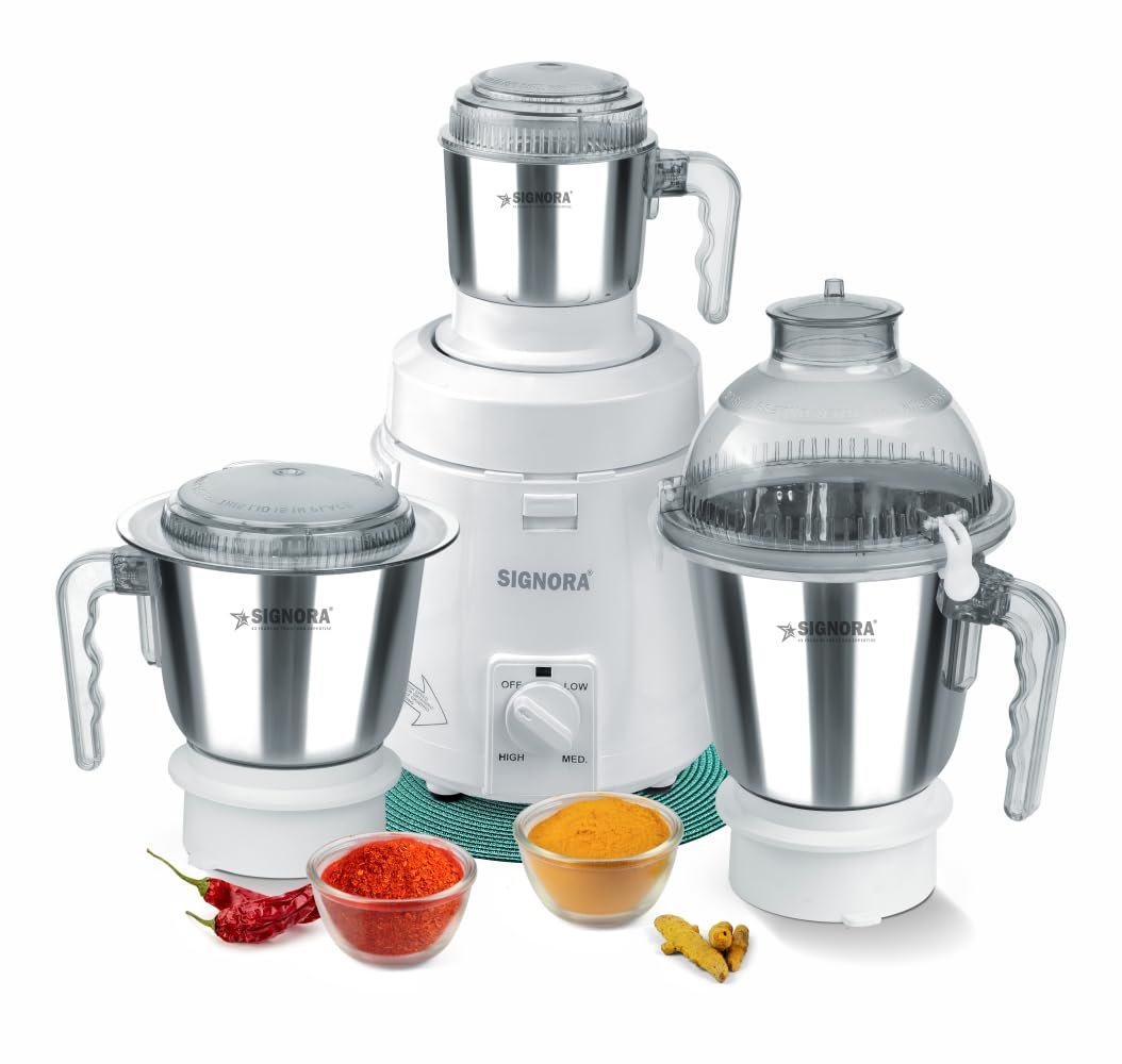 61TynBdAlL.jpg DYNAMATIC 945W MIXER GRINDER SIGNORA - Image 1