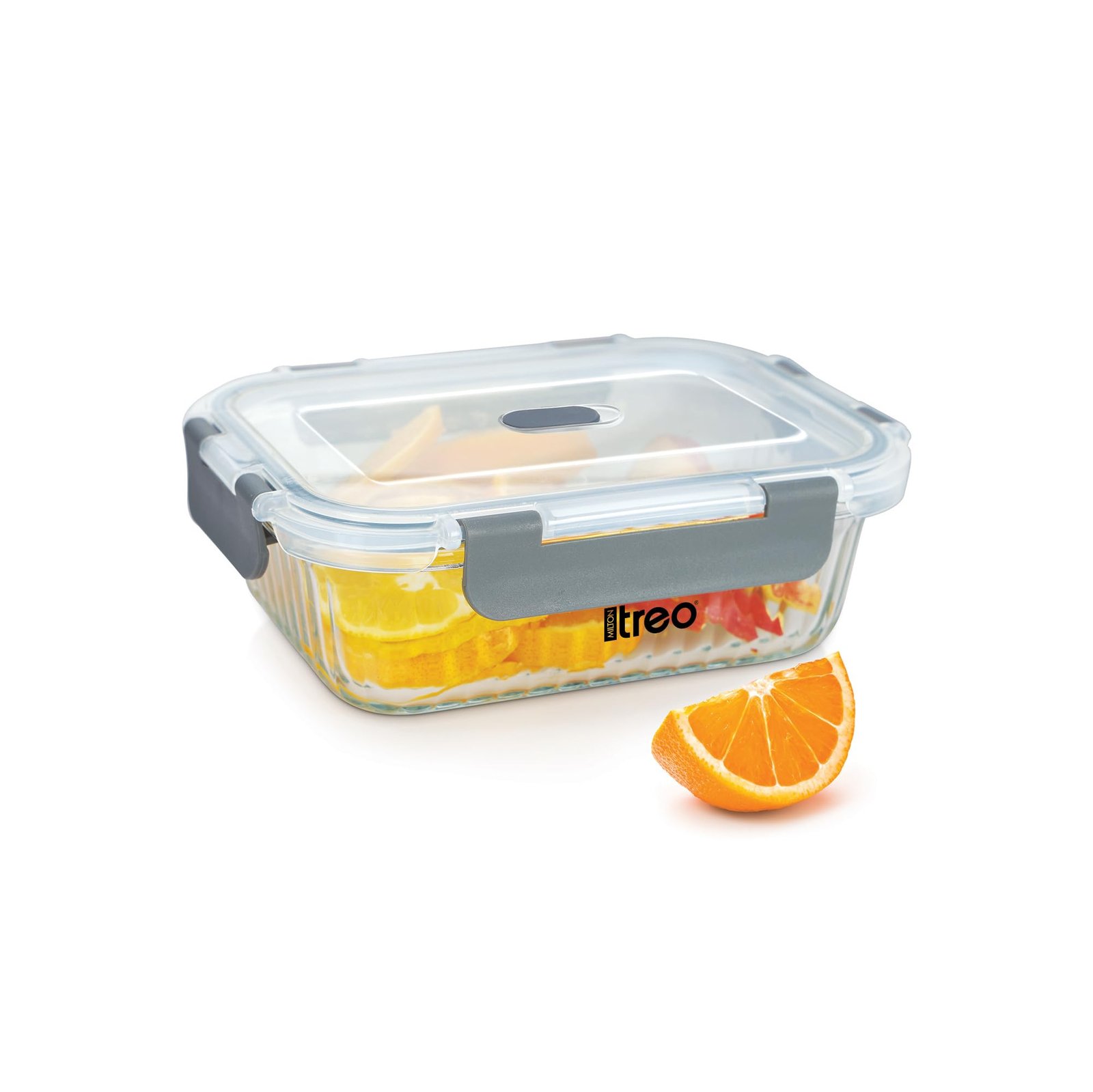 61aSVMyapGL-2.jpg CLIP FRESH RECTANGULAR CONTAINER 640ML TREO - Image 1