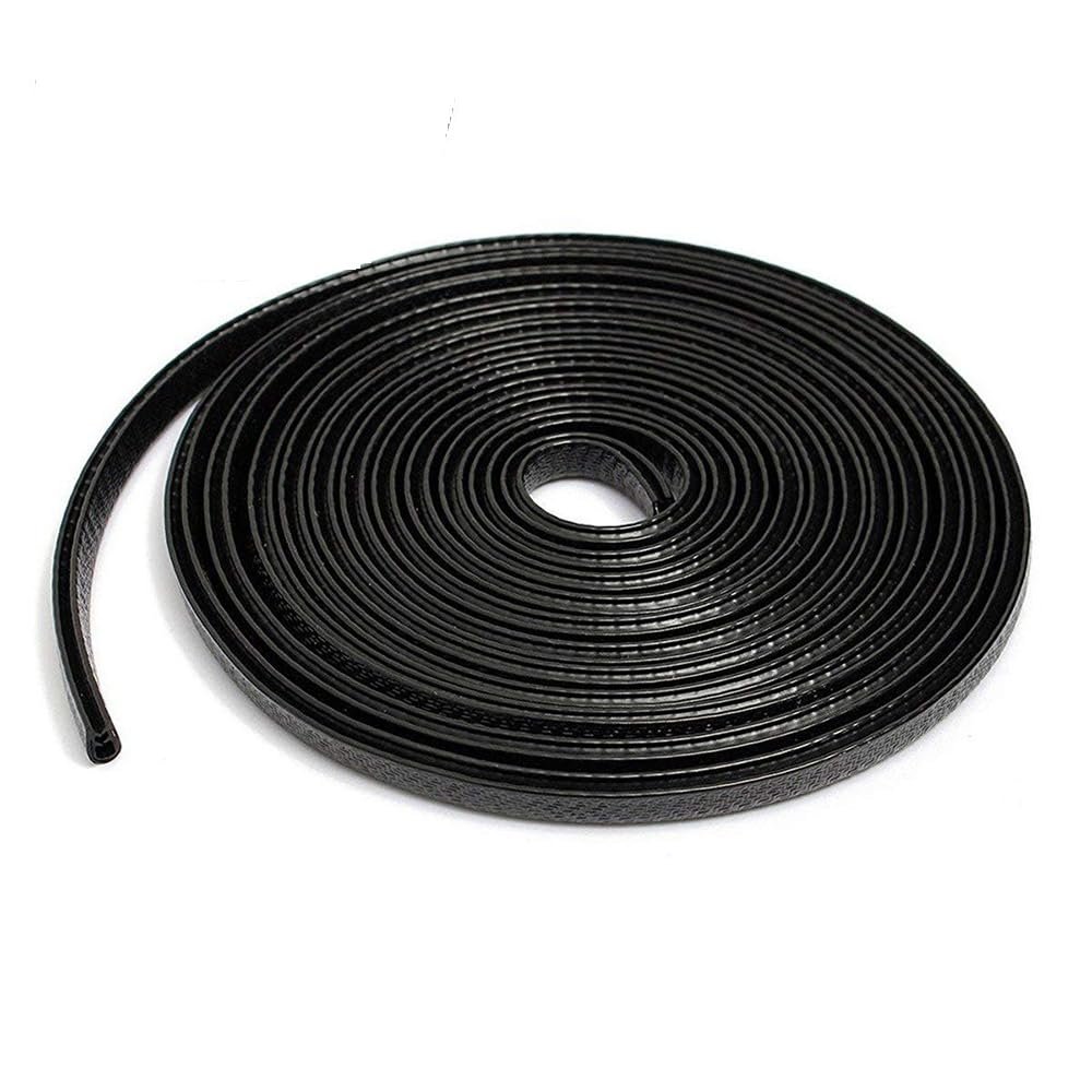 61i3SPNbYL.jpg Automaze U Shape Edge Trim Rubber Strip Seal Protector Car Door Edge Guards - Image 1