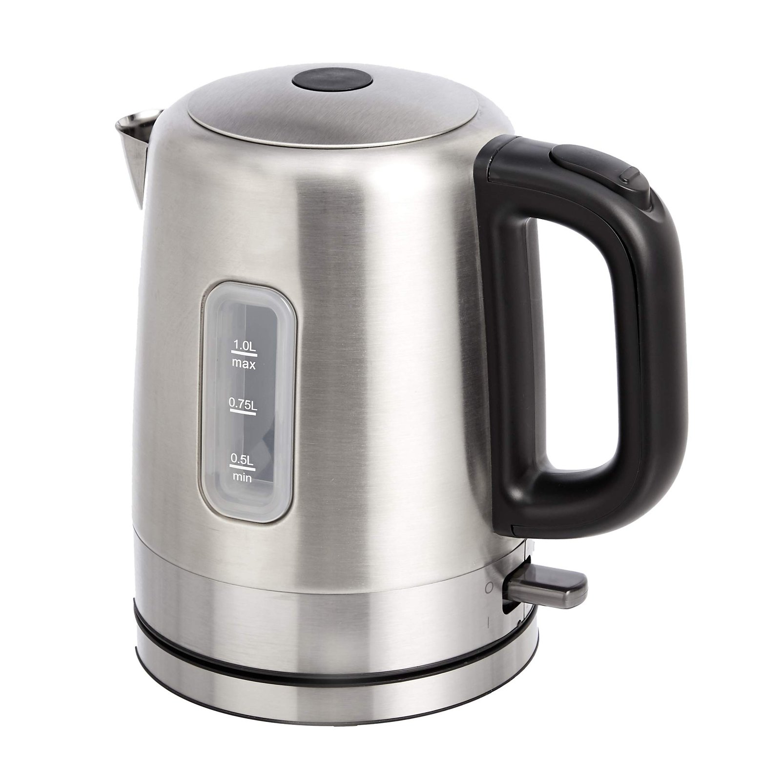 71A9uUZ9P2L.jpg AmazonBasics Stainless Steel Electric Kettle - Image 1